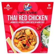 Kitchen Joy Thai Red Chicken Aromatic Coconut Curry with Jasmine Rice 350g