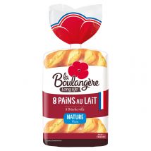 La Boulangère 8 Nature Plain Brioche Rolls 280g