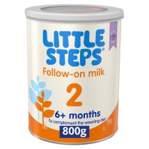 LITTLE STEPS® Follow-on Baby Milk Powder Formula 6 mth+ 800 g