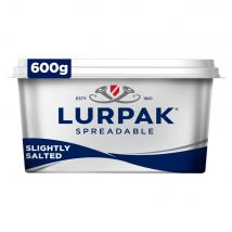 Lurpak Slightly Salted Spreadable Blend of Buttter and Rapeseed Oil 600g
