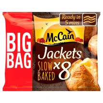 McCain 8 Baked Jacket Potatoes 1.6Kg