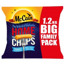 McCain Home Chips Crinkle Cut 1.2kg