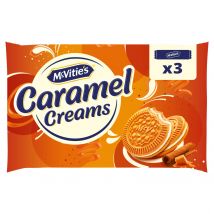 McVitie's Caramel Creams Biscuits 265g