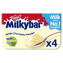 Milkybar Smooth and Creamy White Chocolate Dessert 4 x 65g (260g)