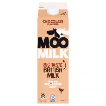 Moo Milk Chocolate Flavoured 1% Fat Milk 1 Litre