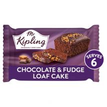 Mr Kipling Milk Chocolate & Fudge Loaf Cake 220g