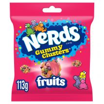 Nerds Gummy Clusters Fruit-Flavour Candy 113g