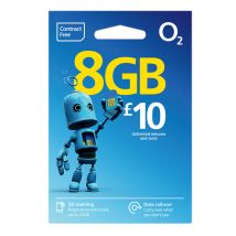 O2 £10 8GB Sim Card