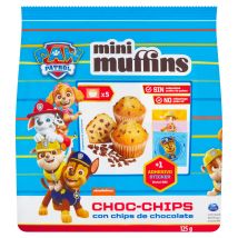 Paw Patrol 5pk Choc-Chips Mini Muffins 125g