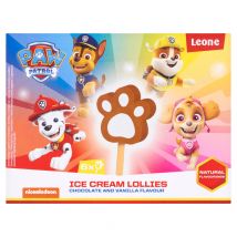 PAW Patrol Chocolate and Vanilla Flavour Ice Cream Lollies 6 x 33g