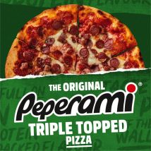 Peperami The Original Peperami Triple Topped Pizza 400g