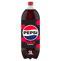 Pepsi Max No Sugar Cherry Cola Bottle 3L