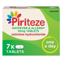 Piriteze Hayfever & Allergy Antihistamine Tablets, 7s