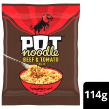 Pot Noodle Beef & Tomato Instant Noodles Block 114 g