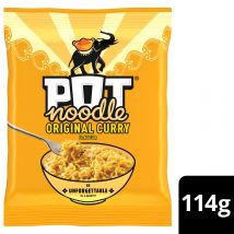 Pot Noodle Original Curry Instant Noodles Block 114 g
