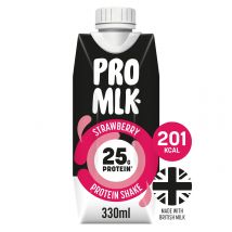 Pro Mlk Strawberry Protein Shake 330ml