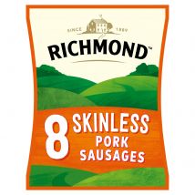 Richmond 8 Skinless Pork Sausages 213g