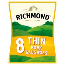 Richmond 8 Thin Pork Sausages 227g