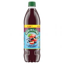 Robinsons Apple & Blackcurrant  No Added Sugar Squash PMP 750ml