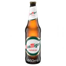 San Miguel Premium Lager Beer 660ml Bottle