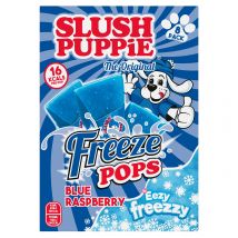 Slush Puppie The Original Blue Raspberry Freeze Pops 8 x 62ml (496ml)
