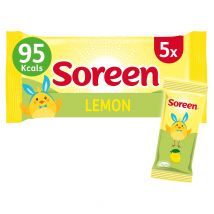 Soreen Lemon Mini Loaves, Spring Snack Bars 5 x 30g