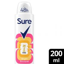 Sure FIFA Limited Edition Bright Bouquet Anti-Perspirant Aerosol 200 ml