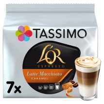 Tassimo L'OR Caramel Latte Macchiato Coffee Pods x7