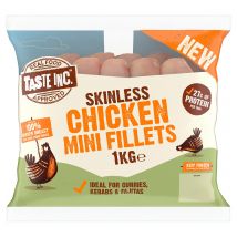 Taste Inc. Skinless Chicken Mini Fillets 1kg