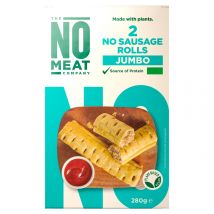 The No Meat Company 2 Jumbo No Sausage Rolls 280g