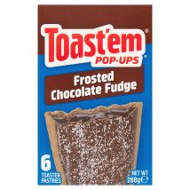 Toast'em Pop-Ups 6 Frosted Chocolate Fudge Toaster Pastries 288g
