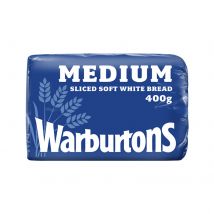Warburtons Medium Soft White 400g