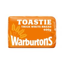 Warburtons Toastie Soft Thick White 400g