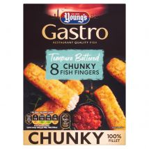 Young's Gastro 8 Tempura Battered Chunky Fish Fingers 320g