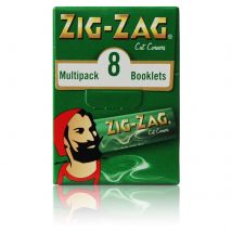 Zig-Zag Papers Green 8 Pack