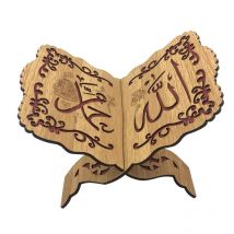 Étagère de livres bibliques musulmans Eid Mubarak | Étagère de livres, pour la lecture de la Bible du Ramadan, décoration de Festivals