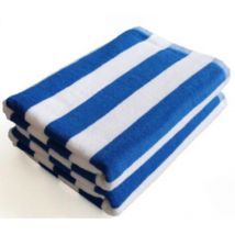 Serviette de bain rayé corps couverture maison hôtel sommeil doux en peluche forte Absorption serviette natation piscine salle de sport serviette de bain