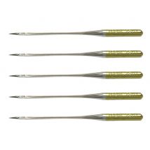 5 pièces aiguilles à coudre Super Stretch pour tissus tricotés et tissus tissés aiguilles de Machine à coudre domestique