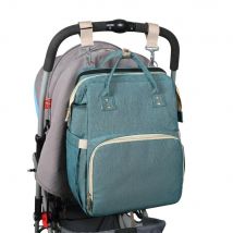 Mamans et papas bébé sac à dos Convertible léger bébé sac à langer lit multi-usages voyage sac de rangement bébé Nappy sac bébé lit