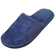 Chaussures de chambre à coucher pour femme et homme, pantoufles de sol d'hiver antidérapantes, chaudes et souples, pour la maison