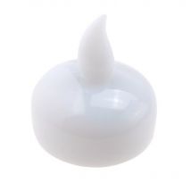 Bougies flottantes blanc ambre 36 pièces | Bougies flottantes, sans cadre, décoratives, à piles, pour mariage