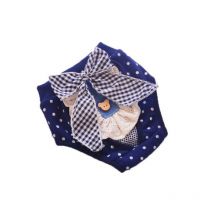 Mignon chien physiologie hygiénique pantalon lavable femme chien Shorts couche chiot chat Menstruation sous-vêtements pour chiens fournitures pour animaux de compagnie