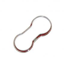 Garnitures chromées pour voitures | Style automobile, garniture ABS, couverture de décoration pour Opel Mokka , accessoires automobiles
