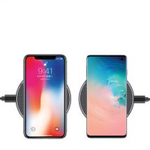 Chargeur sans fil pour Huawei Mate 20 Pro P30 Pro LG V30 V30S V35 V40 V50 G8 G8S ThinQ Qi chargeur rapide étui téléphone accessoire