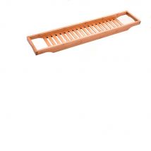 Plateau de baignoire en bambou antidérapant plateau de bain Spa baignoire livre vin support de tablette support de lecture baignoire salle de bain