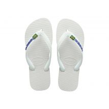 Havaianas - Brasil Logo - Witte Slippers