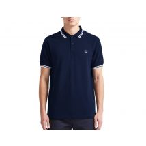 Fred Perry - Twin Tipped Shirt - Donkerblauwe Polo