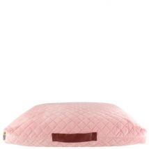 BeOneBreed Pink Quilted Dog Bed - Medium