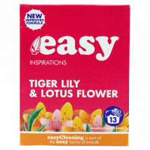 Easy Inspirations Tiger Lily & Lotus Flower Biological Laundry Detergent Powder - 884 g