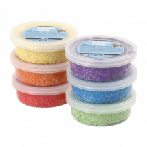 Foam Clay Metallic Pack of 6 - Assorted